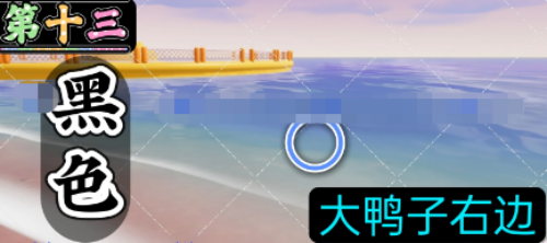 心动小镇沙滩乐园第13天黑色鸭子位置(图3)