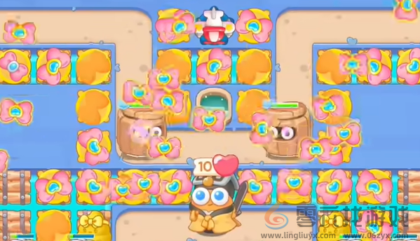 保卫萝卜4万圣奇妙夜第8关通关攻略(图6)