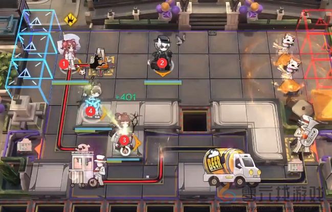 明日方舟揭幕者们PV-EX-4突袭通关攻略(图3)