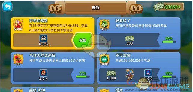 气球塔防6手游值得挑战的成就介绍(图4) 气球塔防6手游值得挑战的成就介绍(图4)